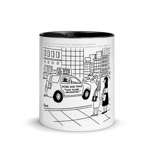Cartoon Mug- Taxi